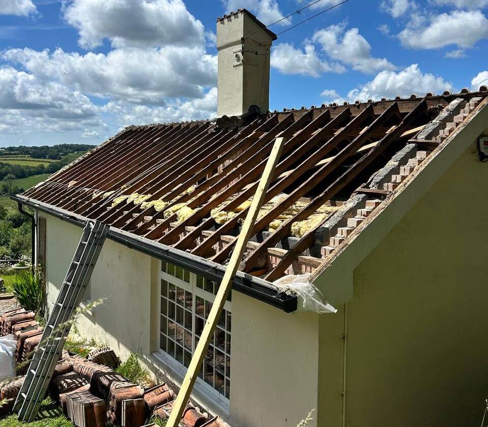 Beccles Roofing Services 8 This is a photo of a roof being repaired in Beccles. Installation carried out by Beccles Roofing Services
